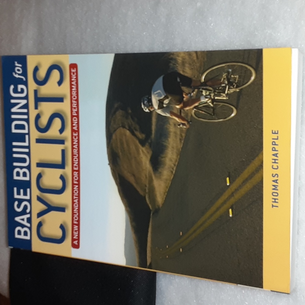 Cyclist's training. Base Building for Cyclist's.. Thomas Chappel.. Velo Press